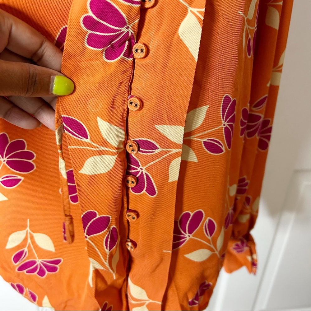 Joie Zosia Long Sleeve Top (size M) - Picture 6 of 10
